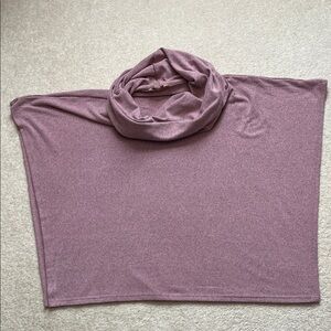 Aryeh Elegant Mauve Cowl Neck Women's Top size small